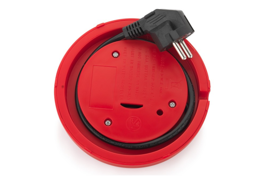 Schafer Carina Paslanmaz Çelik El Yakmaz Gövdeli Su Isıtıcı Kırmızı 01P - 4