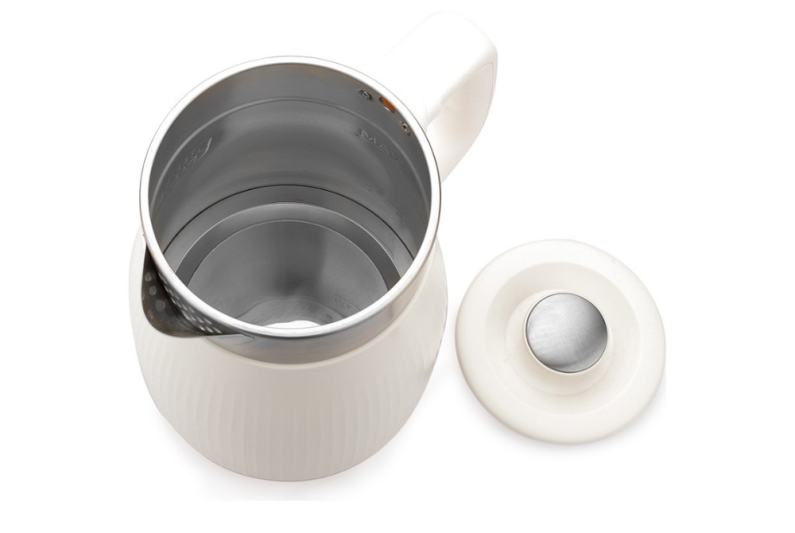 Schafer Carina Paslanmaz Çelik El Yakmaz Gövdeli Su Isıtıcı Krem 01P - 3