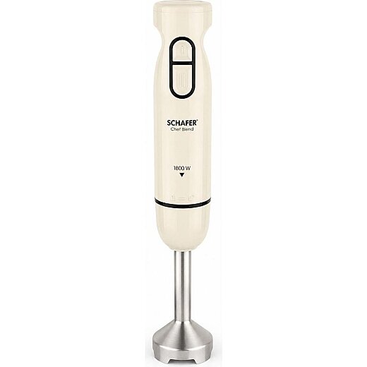 Schafer Chef Blend Çubuk Blender-Krem/Siyah