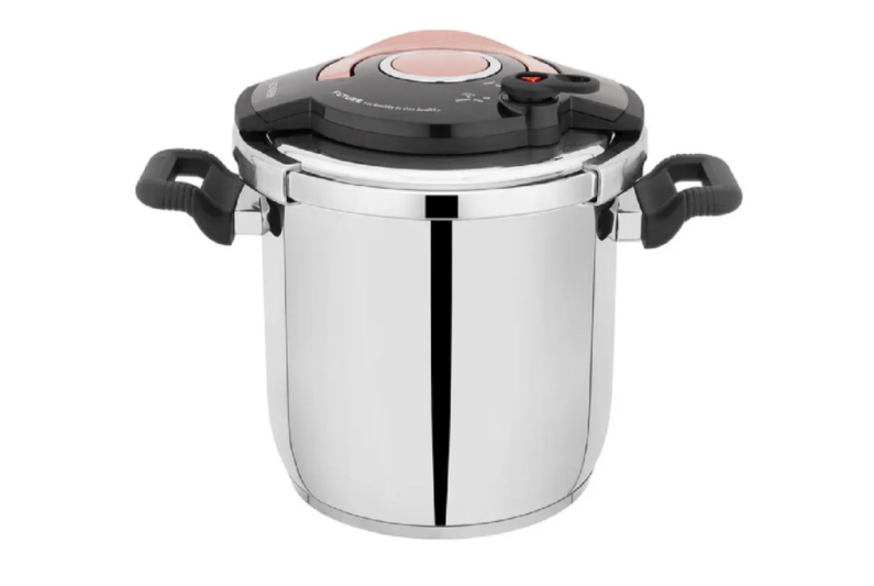 Schafer Cooky Düdüklü Tencere 7 Lt. Siyah/Rosegold - 3