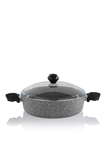 Schafer Cory Yanmaz Yapışmaz Derin Tencere 28 Cm-Gri - Schafer