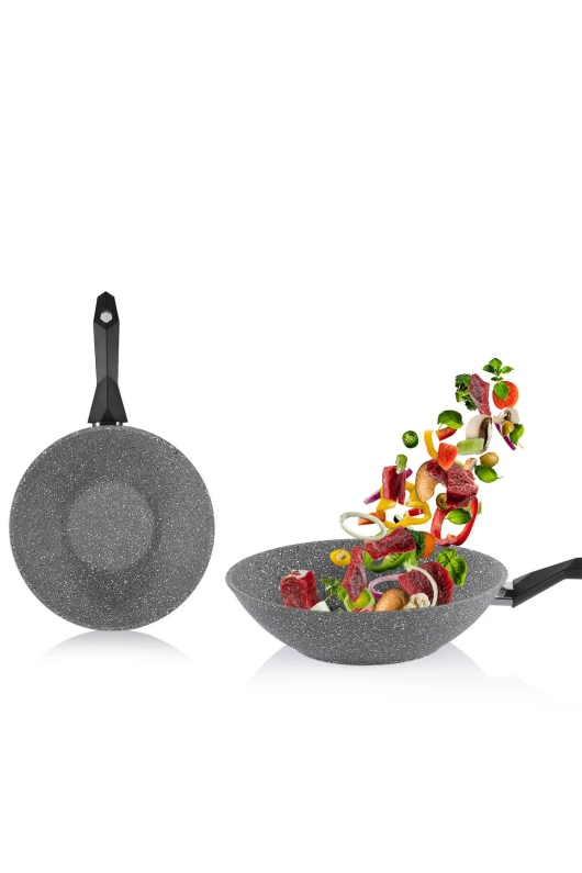 Schafer Cory Y.Y Wok Tava 28 Cm Gri