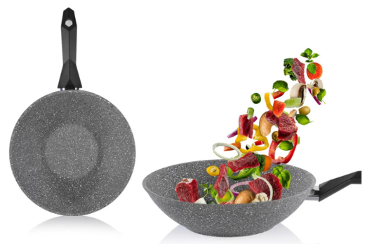 Schafer Cory Y.Y Wok Tava 28 Cm Gri - Schafer