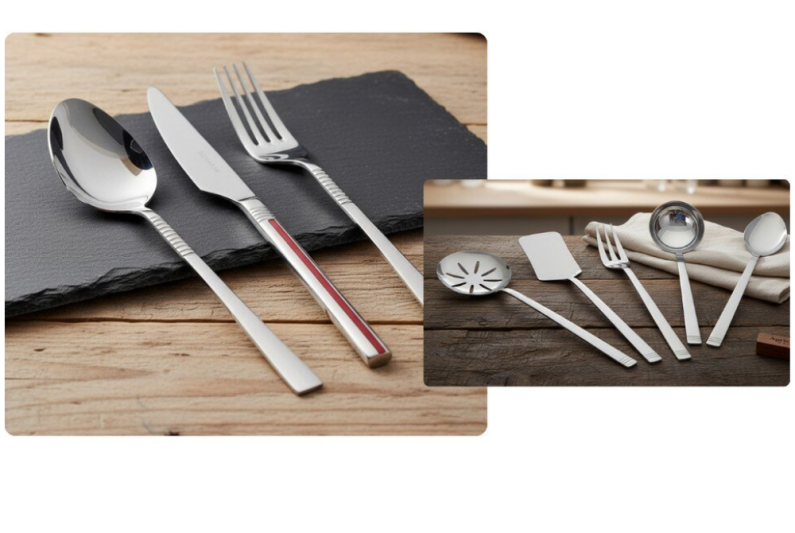 Schafer Duru 77 Parça Çatal Kaşık Bıçak Takımı 11001-GUM01 - 1