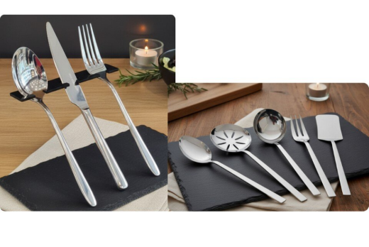 Schafer Ela 77 Parça Çatal Kaşık Bıçak Takımı 11001-GUM01 - Schafer