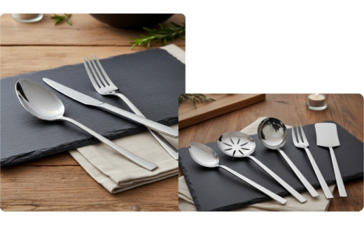 Schafer Elif 77 Parça Çatal Kaşık Bıçak Takımı 11001-GUM01 - Schafer