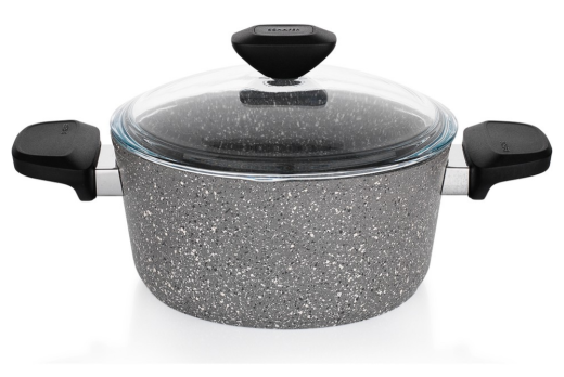 Schafer Etna Yanmaz Yapışmaz Tencere Seti 7 Prç Gri - 3