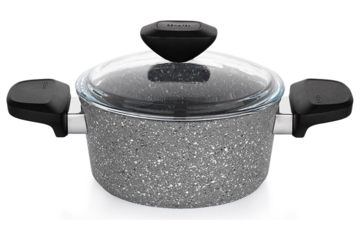 Schafer Etna Yanmaz Yapışmaz Tencere Seti 7 Prç Gri - 4