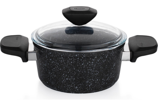 Schafer Etna Yanmaz Yapışmaz Tencere Seti 7 Prç Siyah - 4