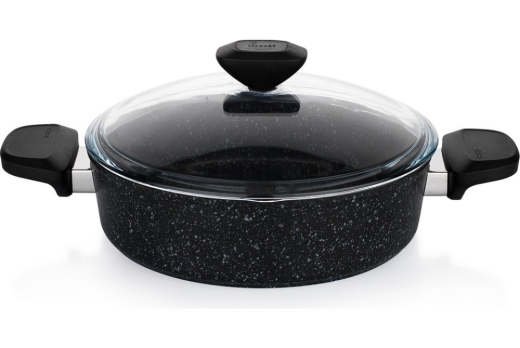Schafer Etna Yanmaz Yapışmaz Tencere Seti 7 Prç Siyah - 5