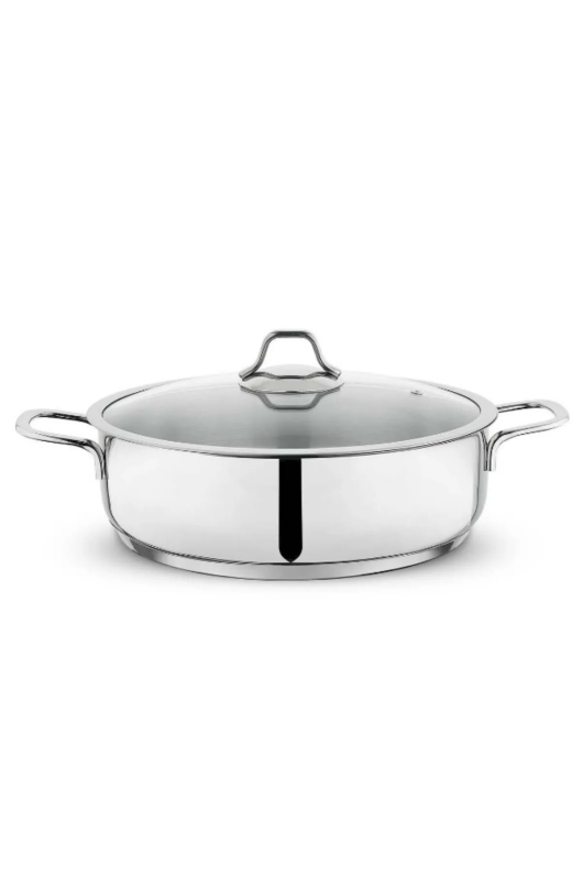 Schafer Held Çelik Basık Tencere 28 Cm İnox - 2