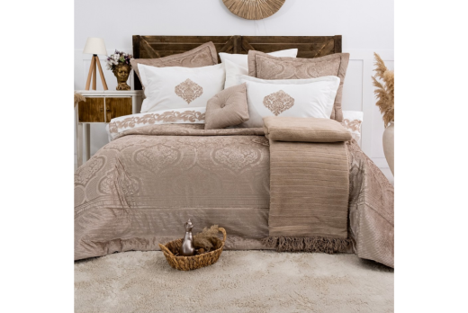 Schafer Home Anna Çeyiz Seti 11 Parça-Cappuccino - Schafer