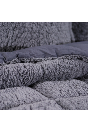 Schafer Home Deluxe Yorgan Seti 3 Prç. Antrasit Ç.K. - Schafer