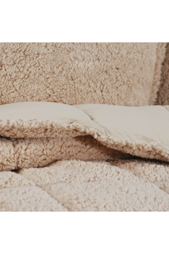 Schafer Home Deluxe Yorgan Seti 3 Prç. Bej Ç.K. - Schafer