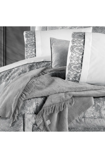 Schafer Home Elegance Çeyiz Seti 11 Parça-Gri - Thumbnail