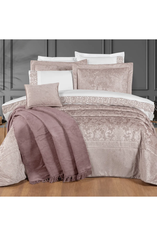 Schafer Home Elegance Çeyiz Seti 11 Parça-Pudra - 1