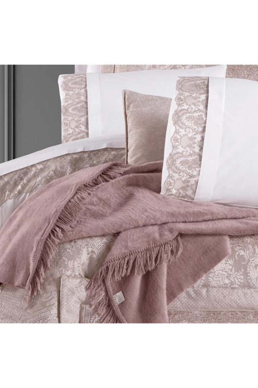 Schafer Home Elegance Çeyiz Seti 11 Parça-Pudra - 2