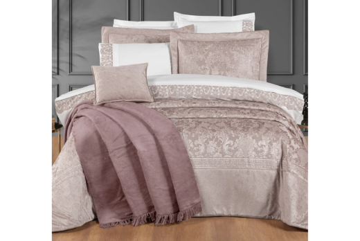 Schafer Home Elegance Çeyiz Seti 11 Parça-Pudra - Schafer