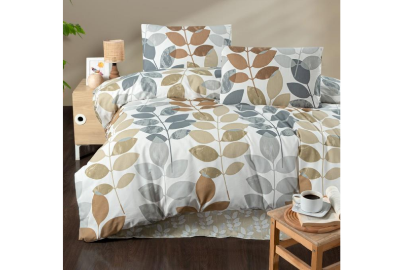 Schafer Home Leafty Nevresim Takımı 4 Prç. Ç.K. - 1