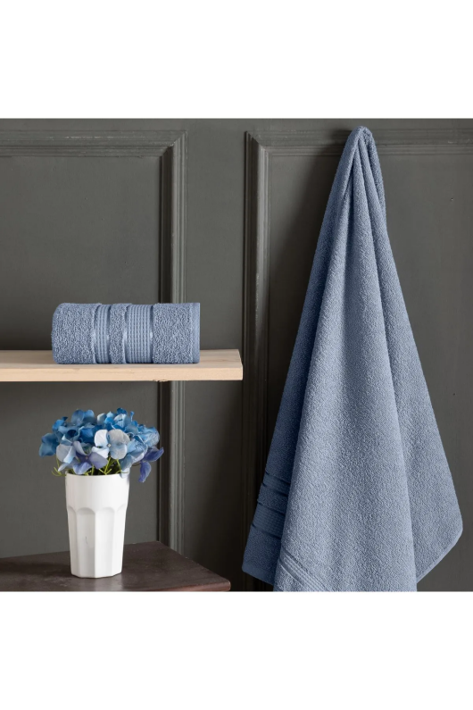 Schafer Home Lena Hamam Seti 2 Parça-İndigo - 1