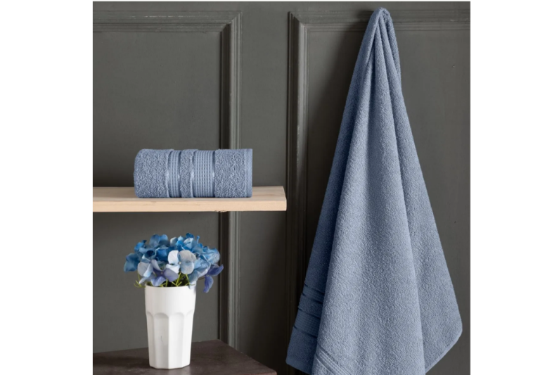 Schafer Home Lena Hamam Seti 2 Parça-İndigo - 1