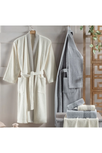 Schafer Home Loft Banyo Seti 6 Parça-Bej - Thumbnail