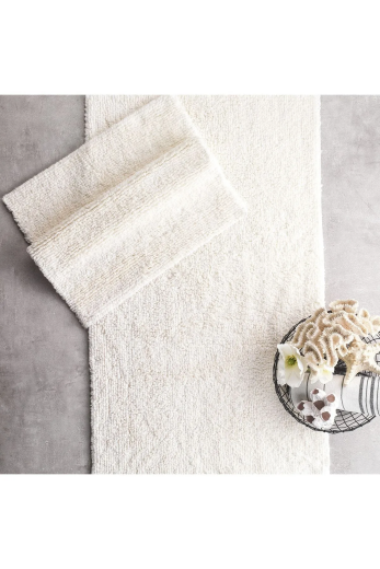 Schafer Home Poem Tafting 2 li Banyo Paspası 60x100-50x60-Krem - 3