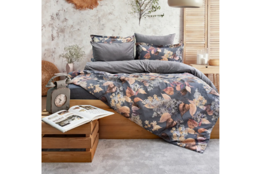 Schafer Home Premium Comfort Çift Kişilik Nevresim Takımı 6 Parça-Gri - 3