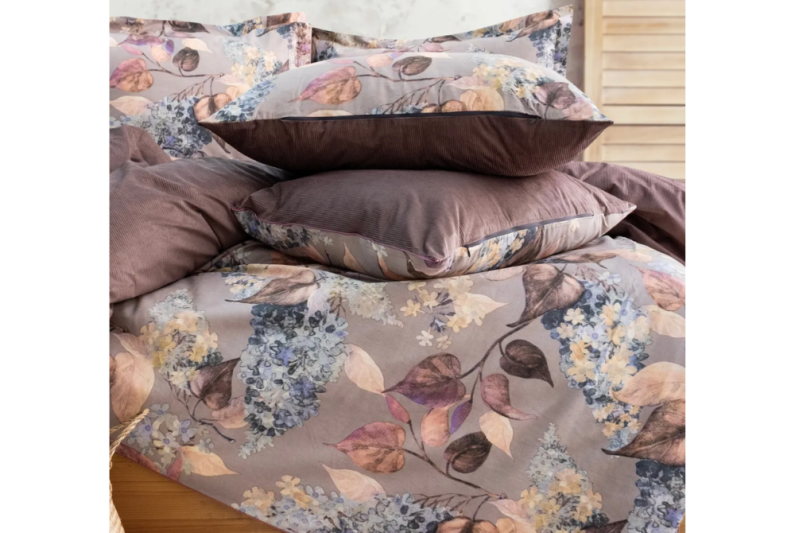 Schafer Home Premium Comfort Çift Kişilik Nevresim Takımı 6 Parça-Mor - 3