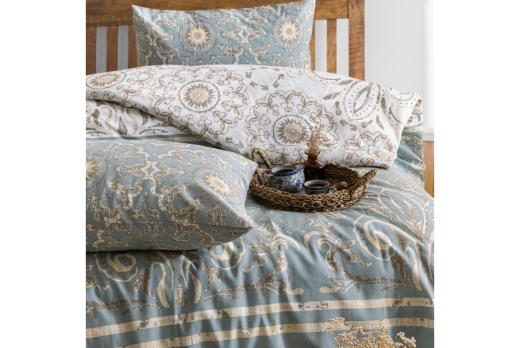 Schafer Home Troya Çift Kişilik Nevresim Takımı 4 Parça - 4