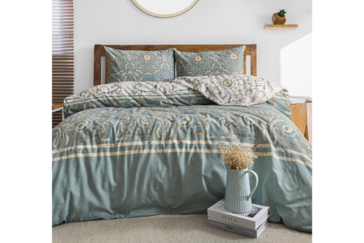 Schafer Home Troya Çift Kişilik Nevresim Takımı 4 Parça - Schafer