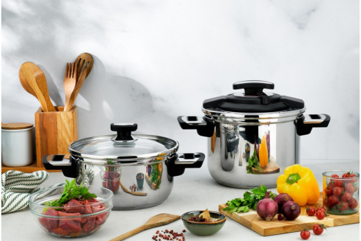 Schafer İn-Safe 2 li Düdüklü Tencere Seti 4 Parça-Siyah - Schafer