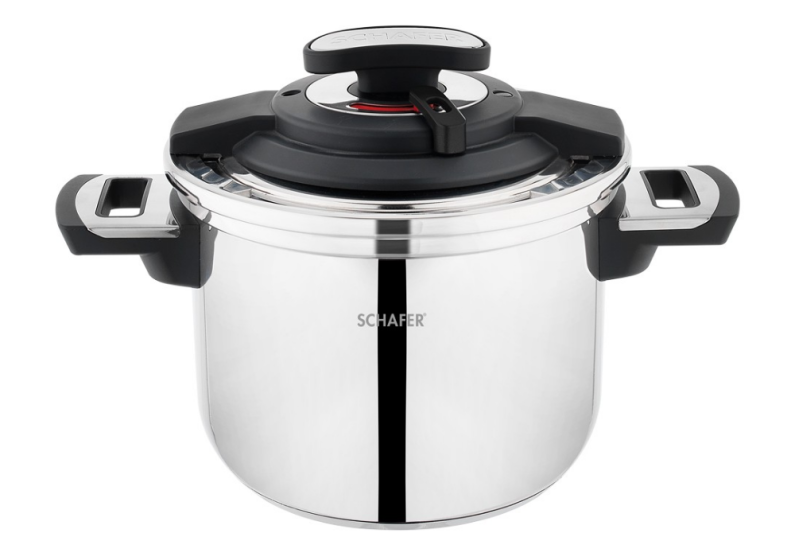 Schafer İn-Safe 2 li Düdüklü Tencere Seti 4 Parça-Siyah - 4