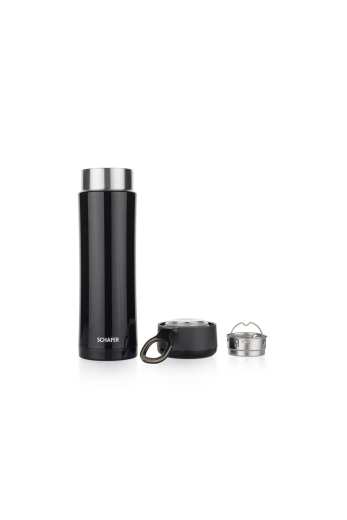 Schafer Iron Man Termos 420 Ml. Siyah 17002-SIY16 - Thumbnail