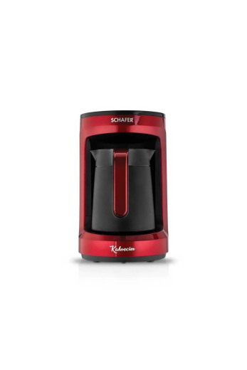 Schafer Kahvecim Otomatik Türk Kahve Makinesi Kırmızı 25002 - 2