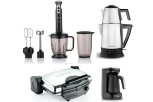 Schafer Kea Elektro Mega Set Ev Aletleri 4lü Set İnox02 25020 - Schafer