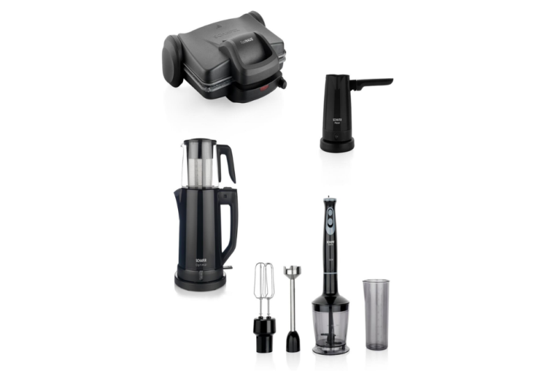 Schafer Kea Elektroset Plus Ev Aletleri 4 lü Set-Siyah 25020 - 1