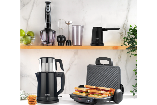 Schafer Kea Elektroset Plus Ev Aletleri 4 lü Set-Siyah 25020 - Schafer