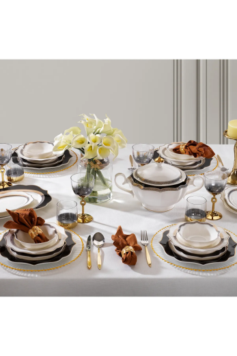 Schafer Laura Yemek Takımı 60 Prç. Altın ALT03 - 3