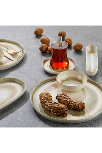 Schafer Lora Kahvaltı Takımı 32 Prc. Yeşil Ysl01 - Schafer