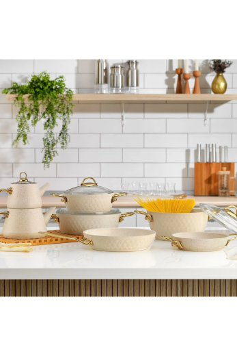 Schafer New Range Y.Y. Çeyiz Seti 11 Parça Beyaz - 7