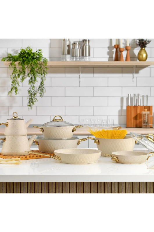 Schafer New Range Y.Y. Çeyiz Seti 11 Parça Beyaz - 7