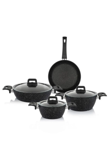 Schafer New Savor Y.Y.Tencere Set 7 Prc.Siyah Sıy02 - 1