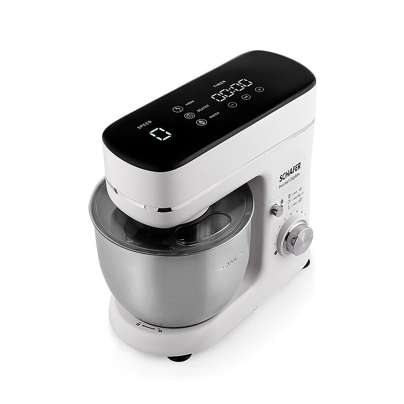 Schafer Prochef DigiMix Dijital Stand Mikser 5 L-Beyaz - 3