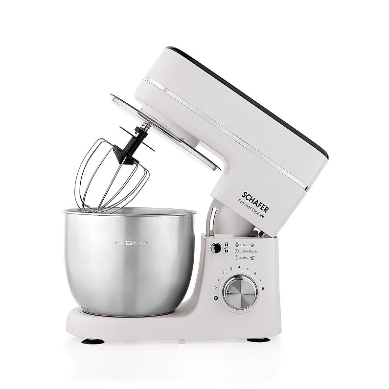 Schafer Prochef DigiMix Dijital Stand Mikser 5 L-Beyaz - 1