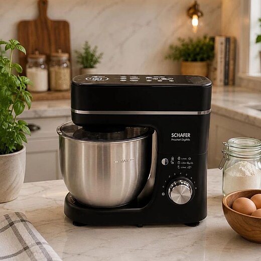 Schafer Prochef DigiMix Dijital Stand Mikser 5 L-Siyah - 2