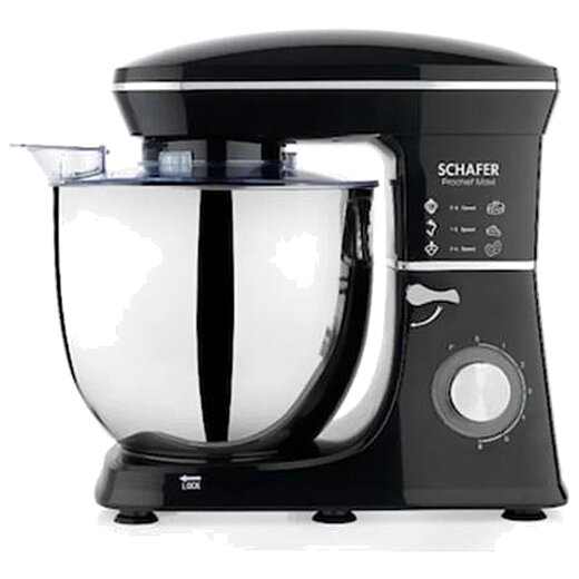 Schafer Prochef Maxi Stand Mikser 10 L-Siyah