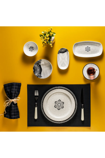 Schafer Sharon Kahvaltı Takımı 32 Prç- Siyah - 2