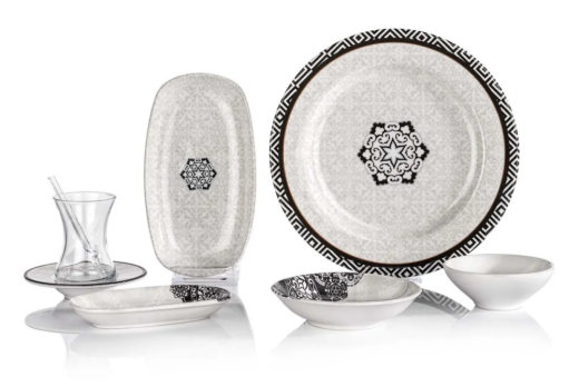 Schafer Sharon Kahvaltı Takımı 32 Prç- Siyah - 2