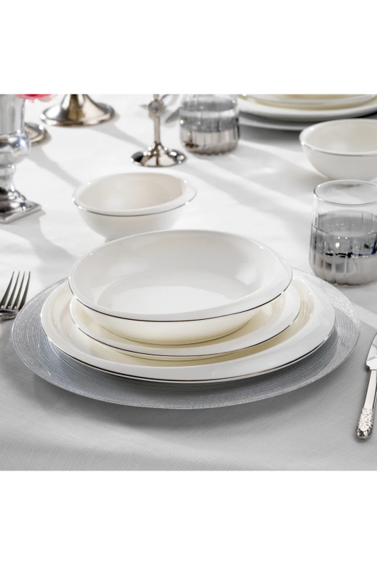 Schafer Sonia Yemek Takımı 24 Parça Platin - 2
